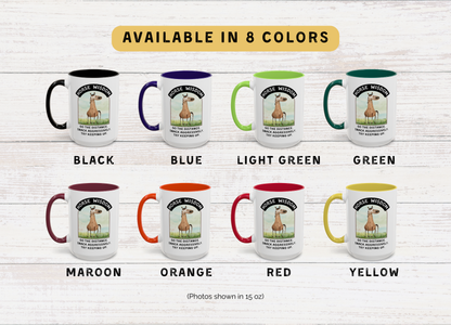 Funny Horse Coffee Mug: 11oz/15oz