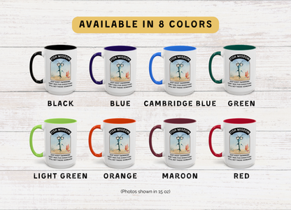 Funny Fish Mug: 11oz/15oz