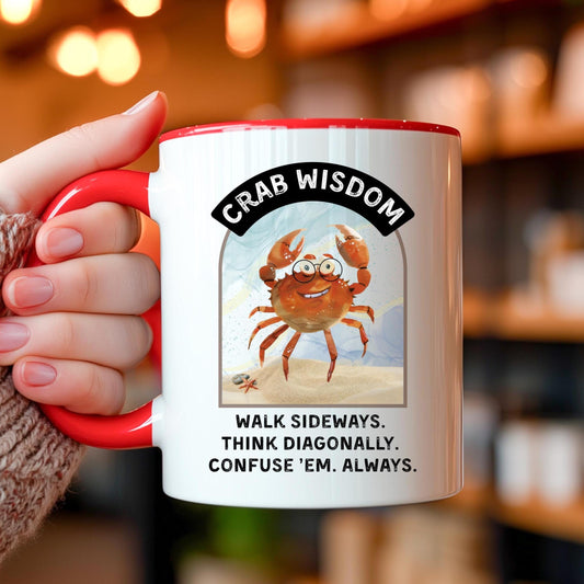Funny Crab Mug: 11oz/15oz