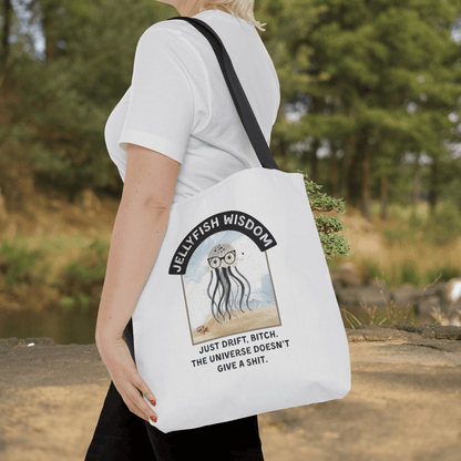 Funny Jellyfish Wisdom Tote