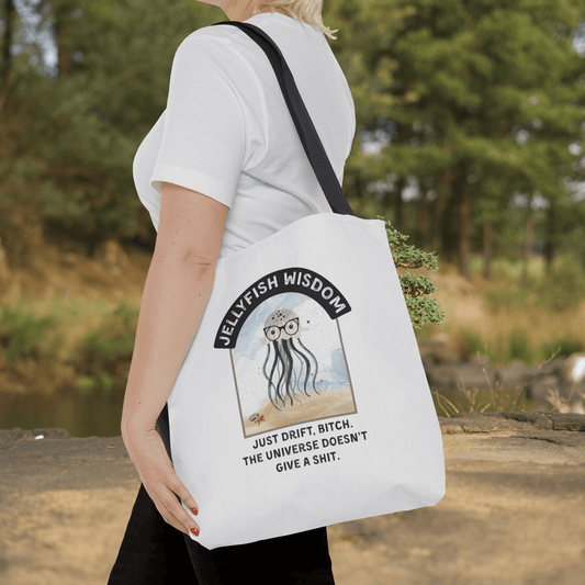 Funny Jellyfish Wisdom Tote