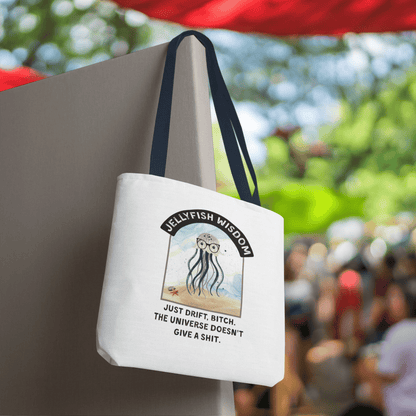 Funny Jellyfish Wisdom Tote