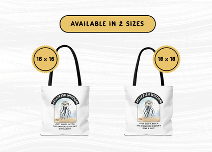 Funny Jellyfish Wisdom Tote