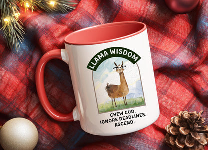 Funny Llama Coffee Mug: 11oz/15oz