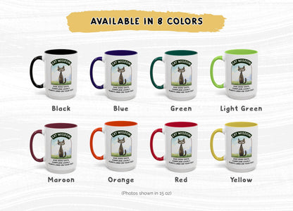 Funny Cat Wisdom Mug: 11oz/15oz